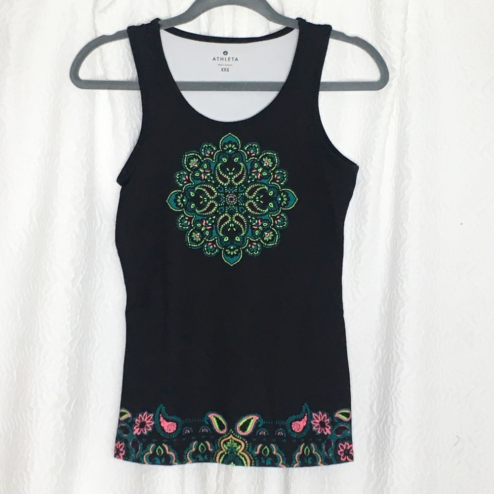 Athleta tank top colorful